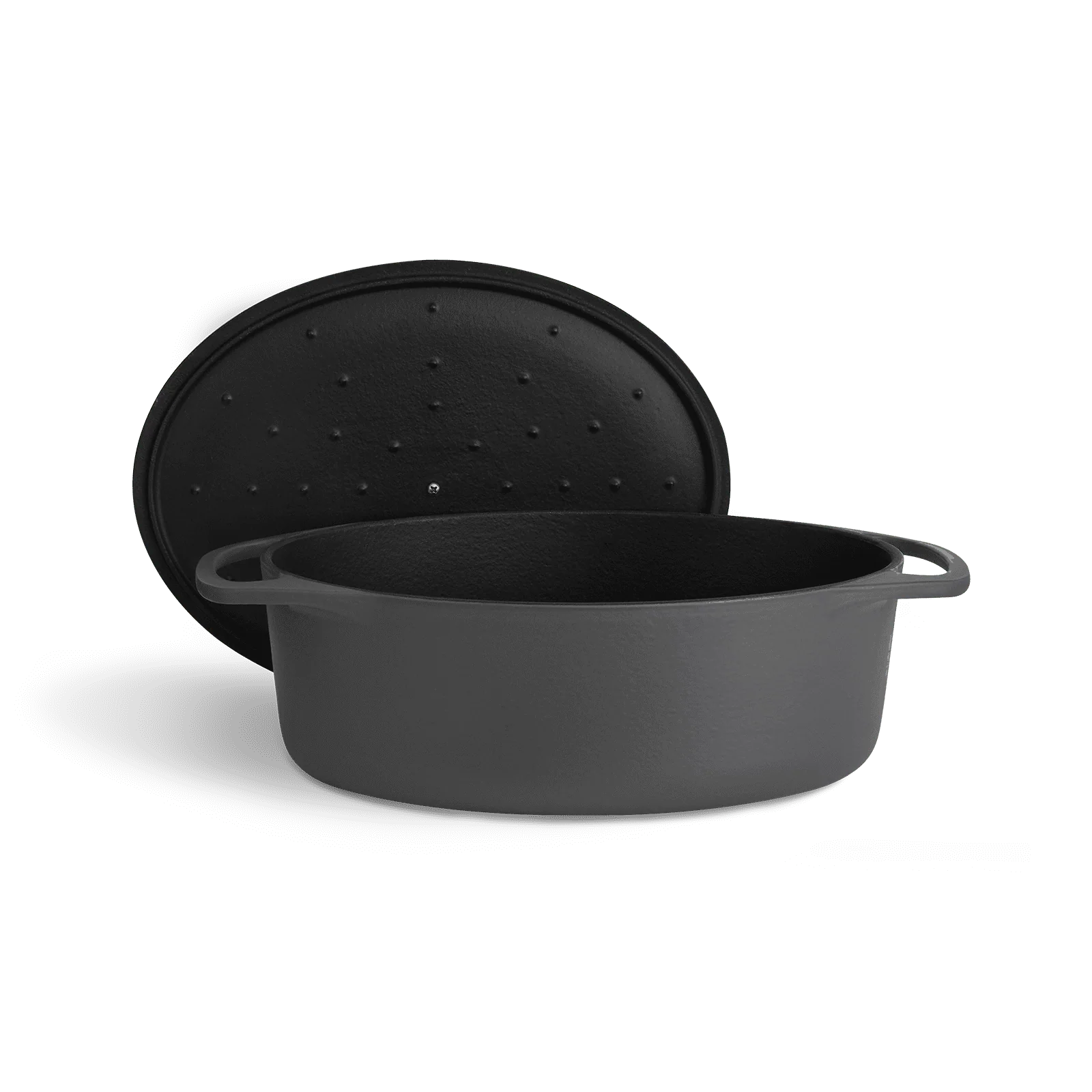 Cocotte Gusseisen oval 33 cm, für alle Herdarten inkl. Induktion - 6,5 Liter - Image 3