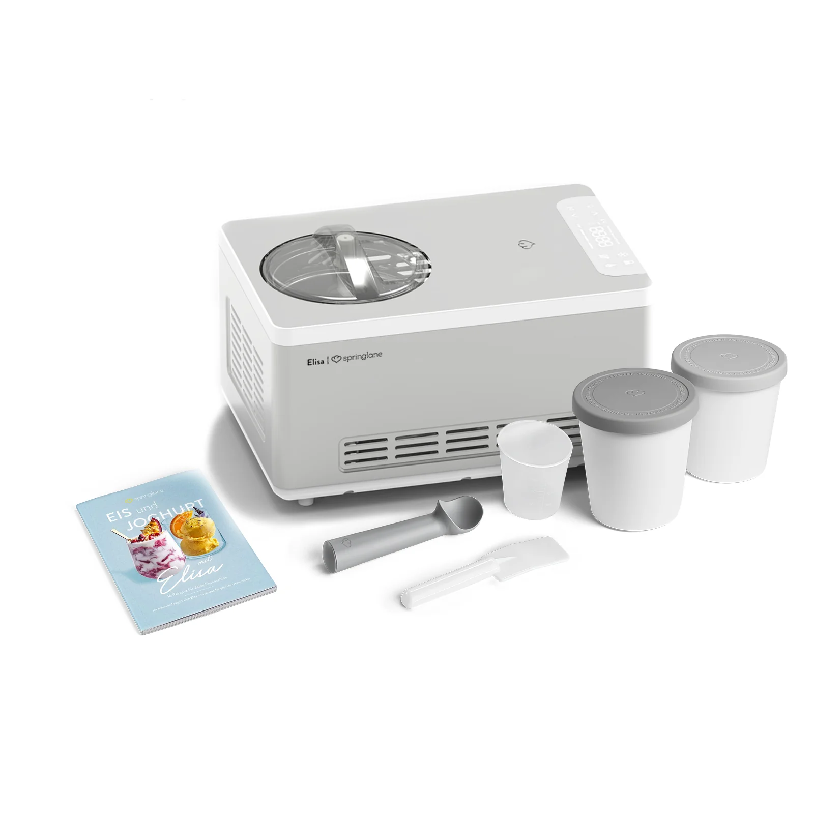 Eismaschine Elisa 2,0 Liter - Anthrazit oder Silber - Image 11