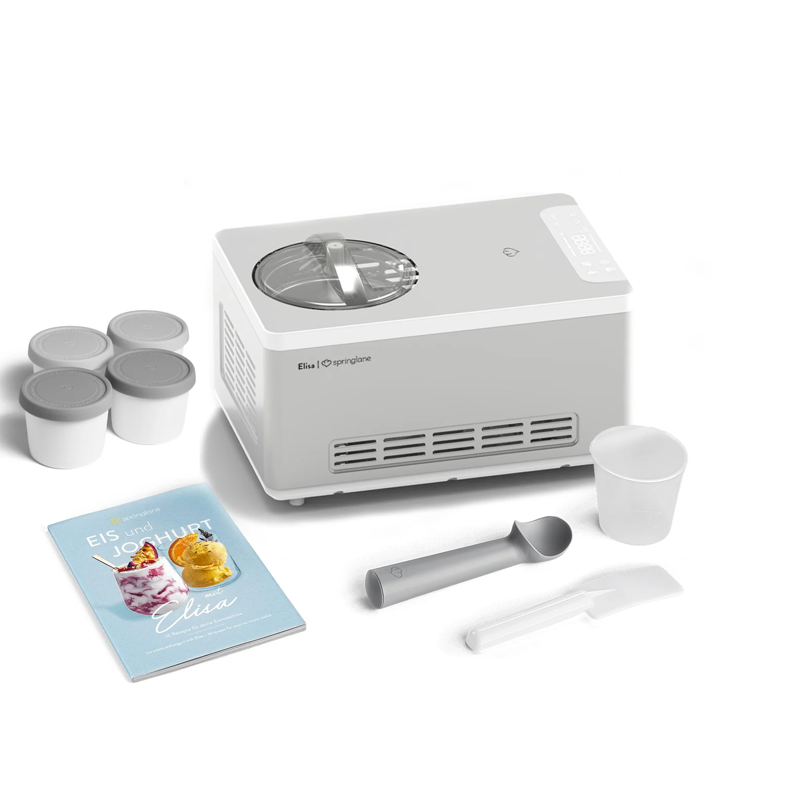Eismaschine Elisa 2,0 Liter - Anthrazit oder Silber - Image 19
