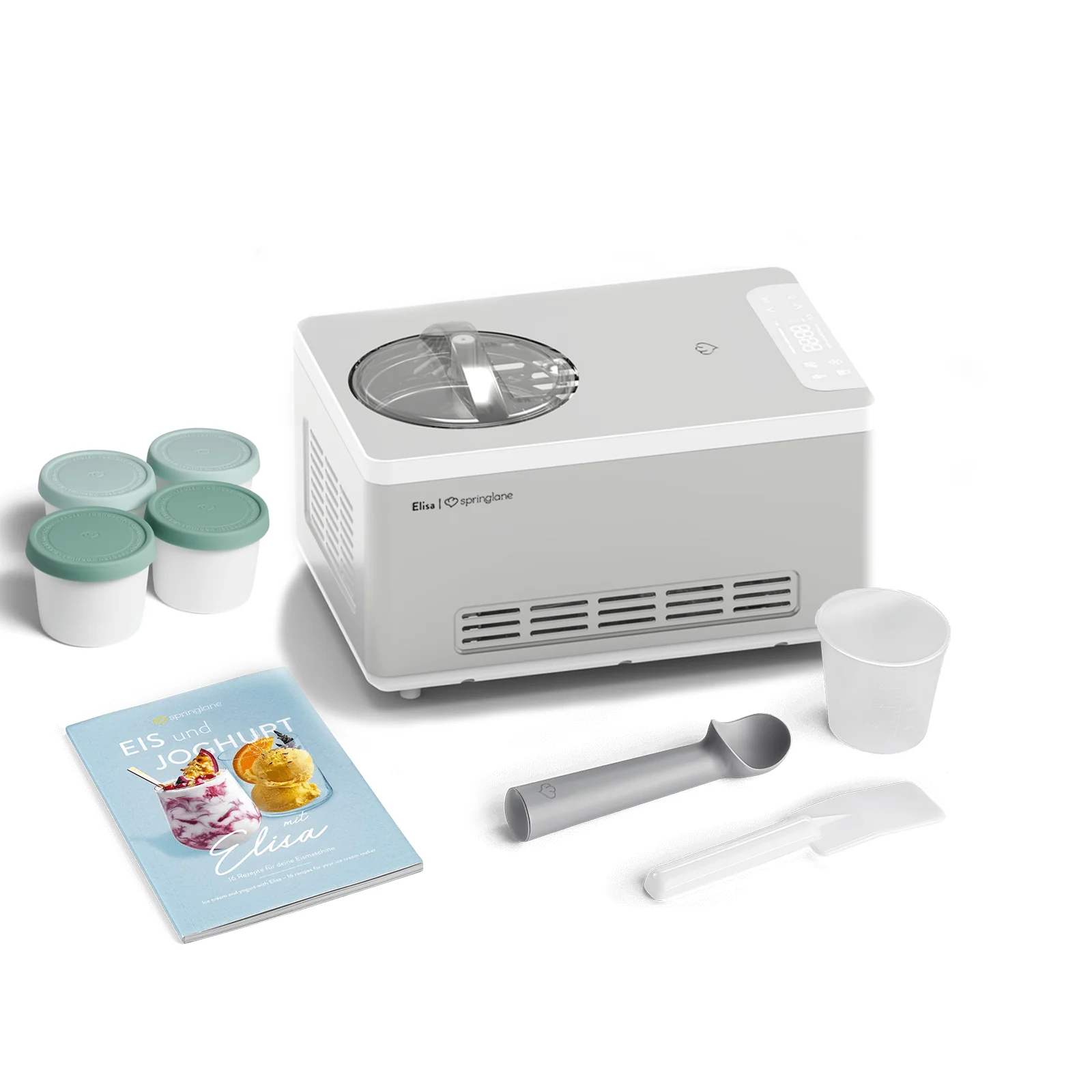 Eismaschine Elisa 2,0 Liter - Anthrazit oder Silber - Image 20