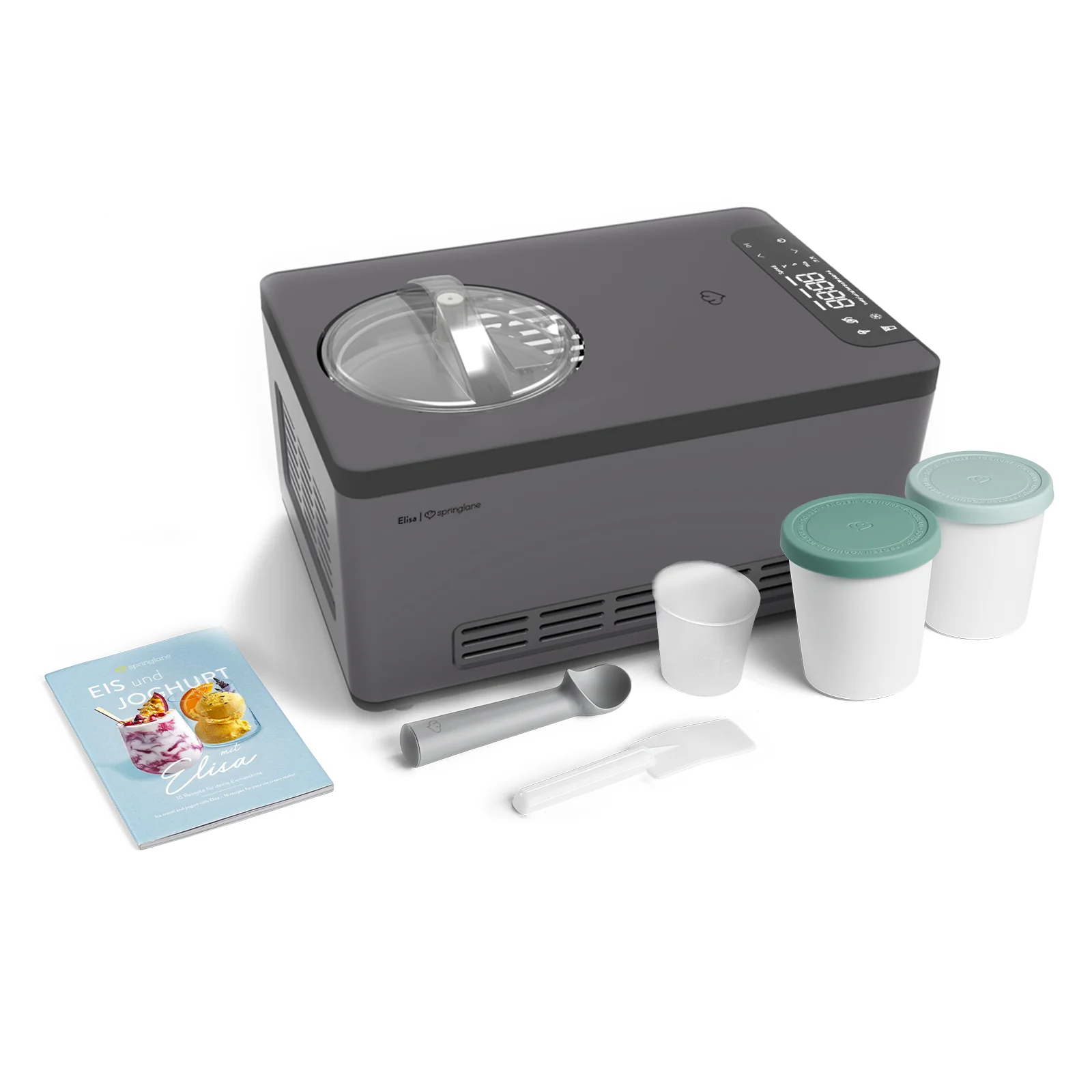 Eismaschine Elisa 2,0 Liter - Anthrazit oder Silber - Image 3