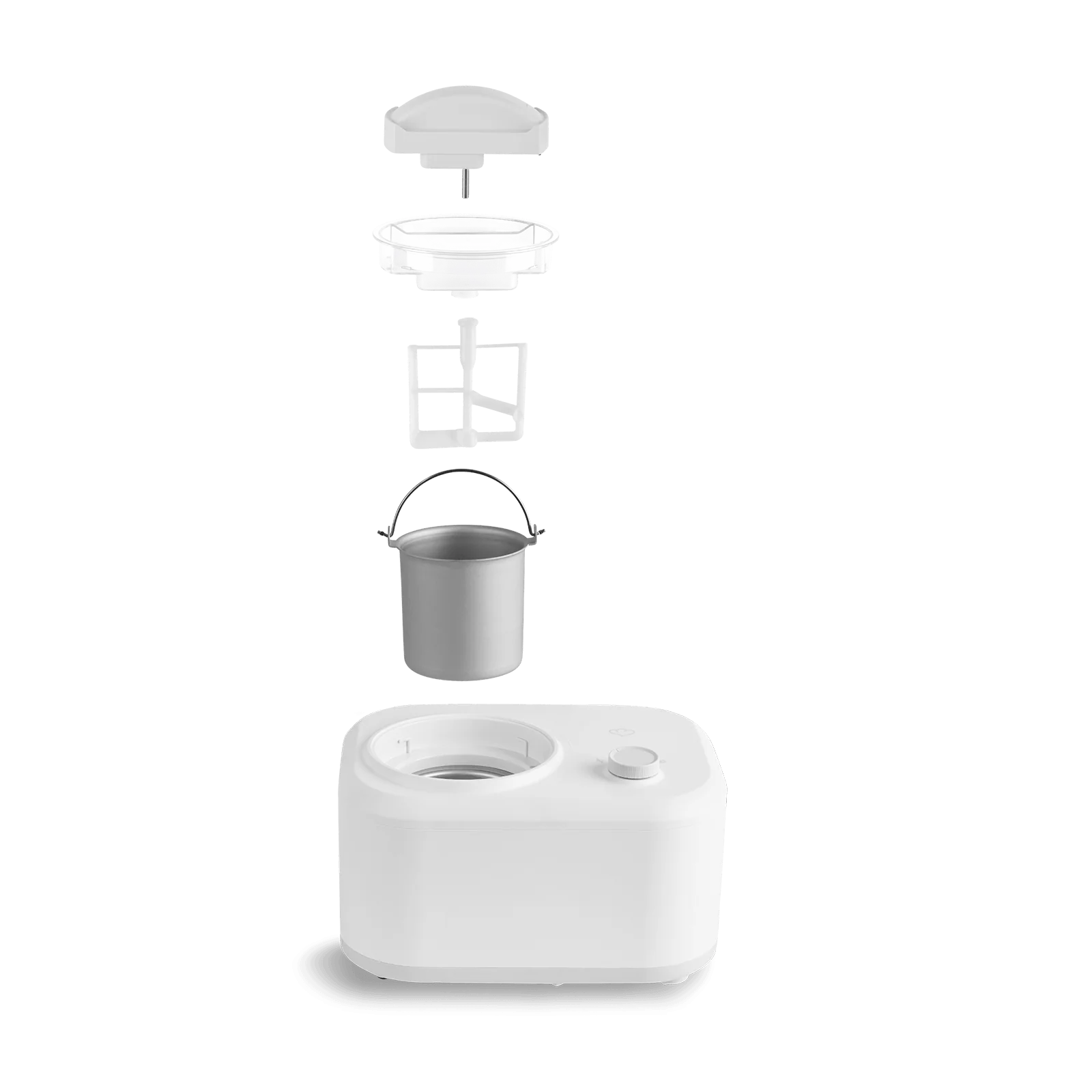 Eismaschine Eni 1,0 Liter - Weiß - Image 6