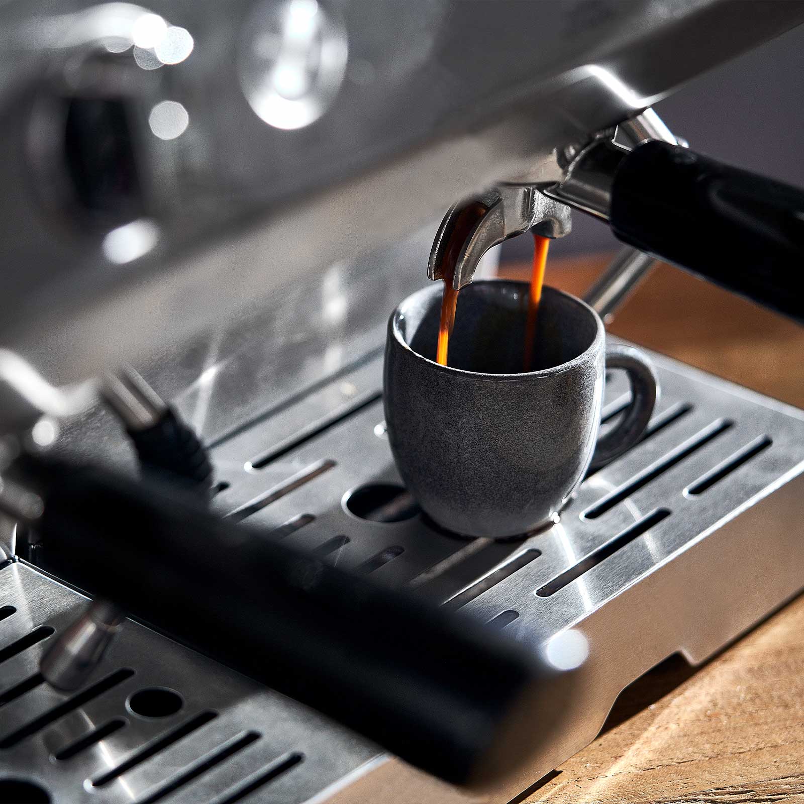 Espressotasse mit Untertasse Misty Cliff 4er-Set, Steingut - Image 6