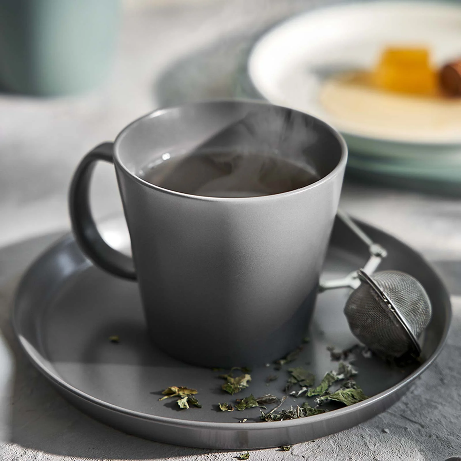Sweet Scandi Geschirrset 16-tlg. , Geschirrservice für 4 Personen - Weiß, Anthrazit, Mint oder mehrfarbig - Image 6