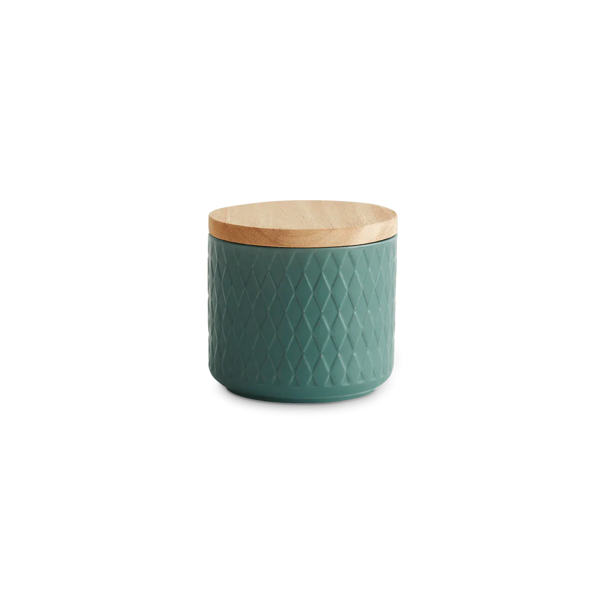 Keramik Vorratsdosen mit Holzdeckel Sweet Scandi - (10x9cm) - Image 9