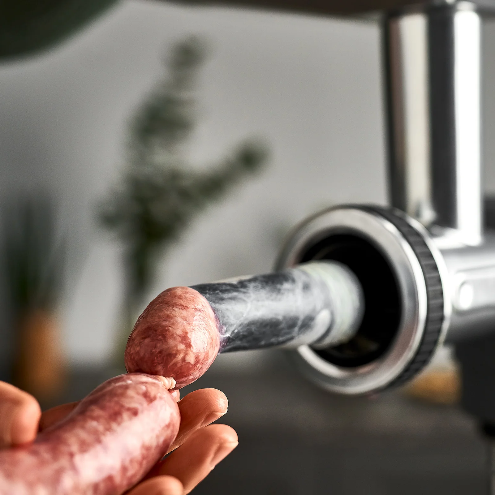 Küchenmaschine Karla Fleischwolfaufsatz inkl. 3 Lochscheiben, Wurst-, Kebbe-, Spritzgebäckvorsatz - Image 10