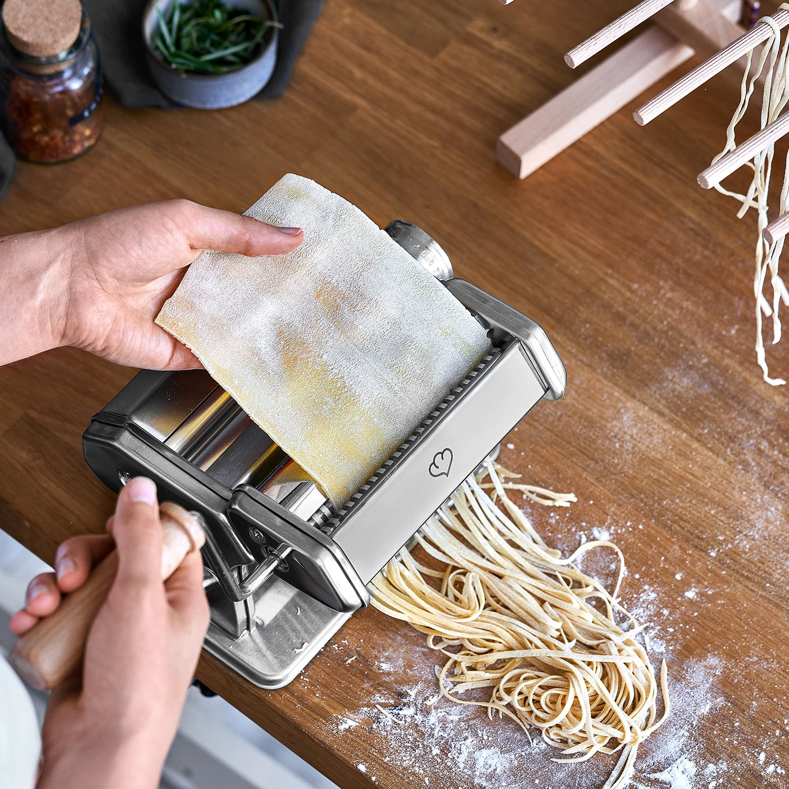 Linguine Aufsatz für Manuelle Nudelmaschine Nonna - Image 7