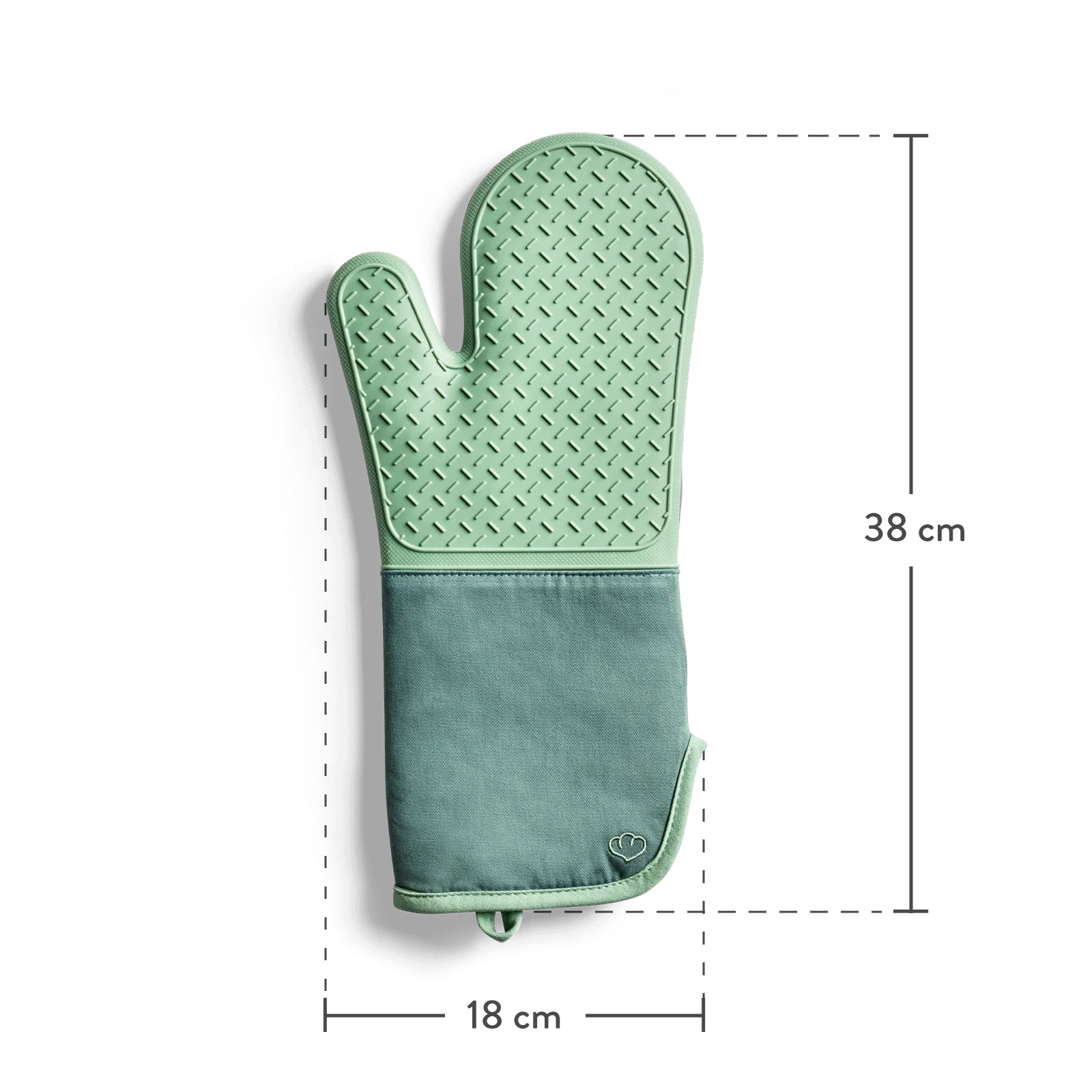 Ofenhandschuhe-Set 2-tlg. Grau oder Mint - Image 5