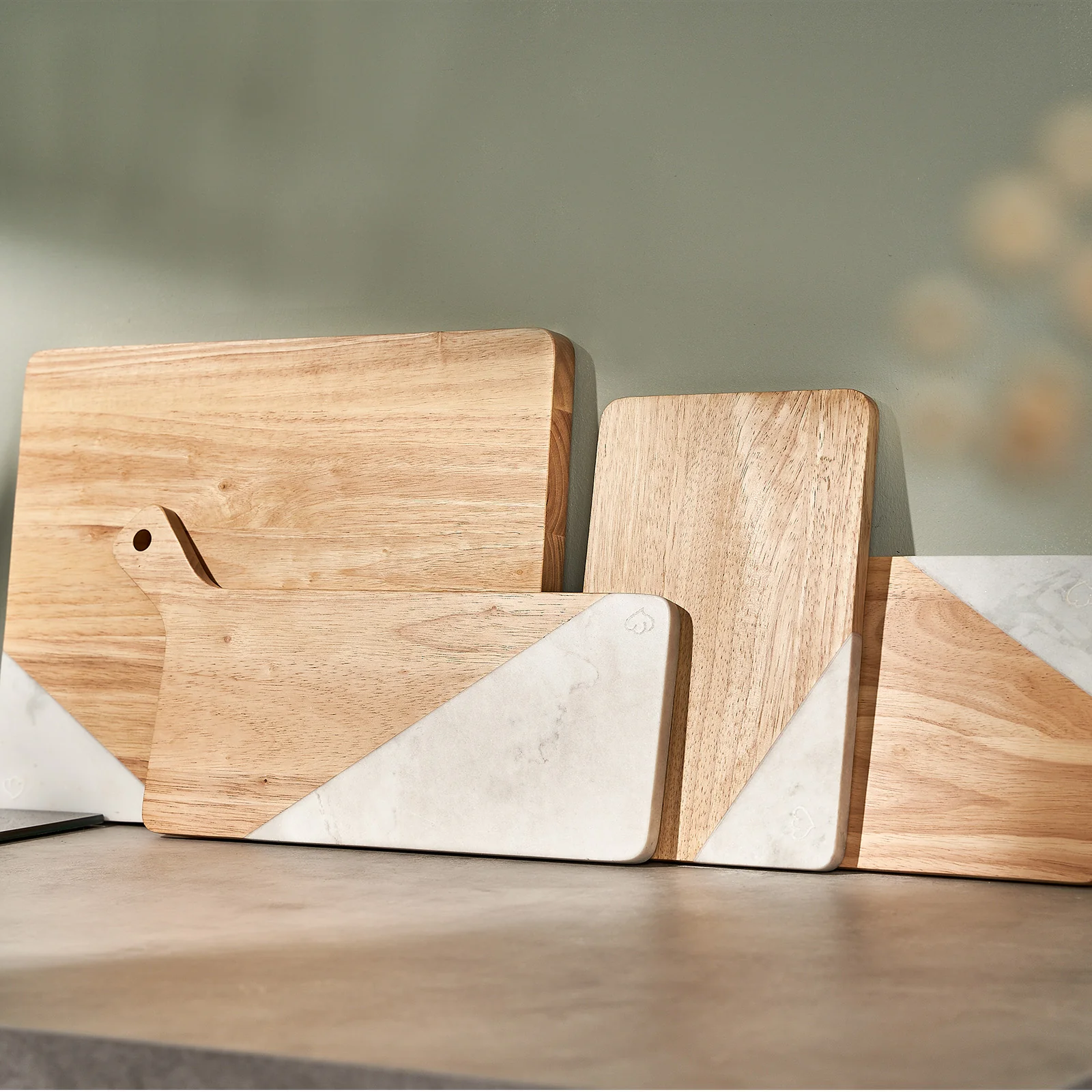 Schneidebrett Kautschukholz & Marmor - Image 4