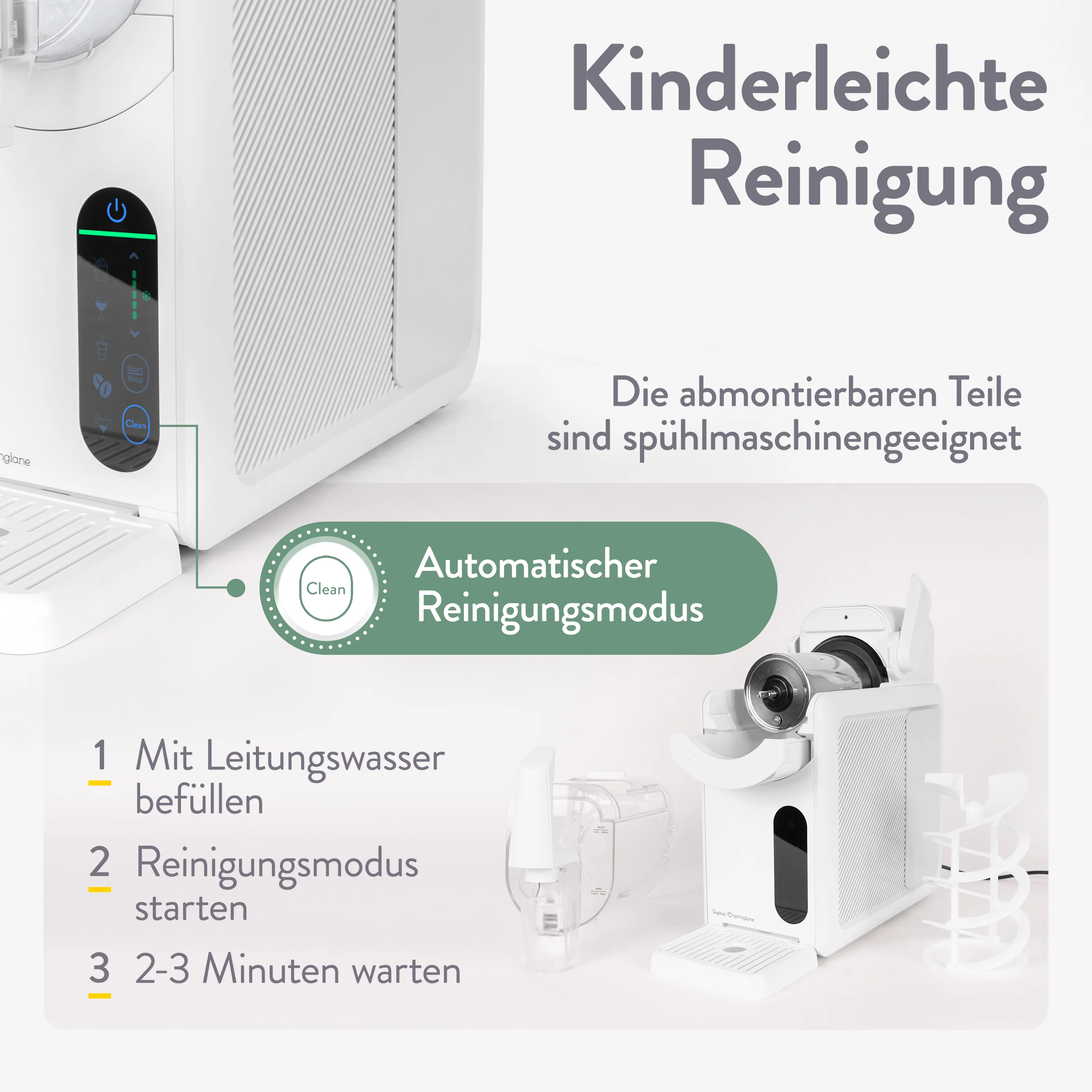 Slush-Eismaschine Sophie 2 Liter - Anthrazit oder Weiß - Image 10