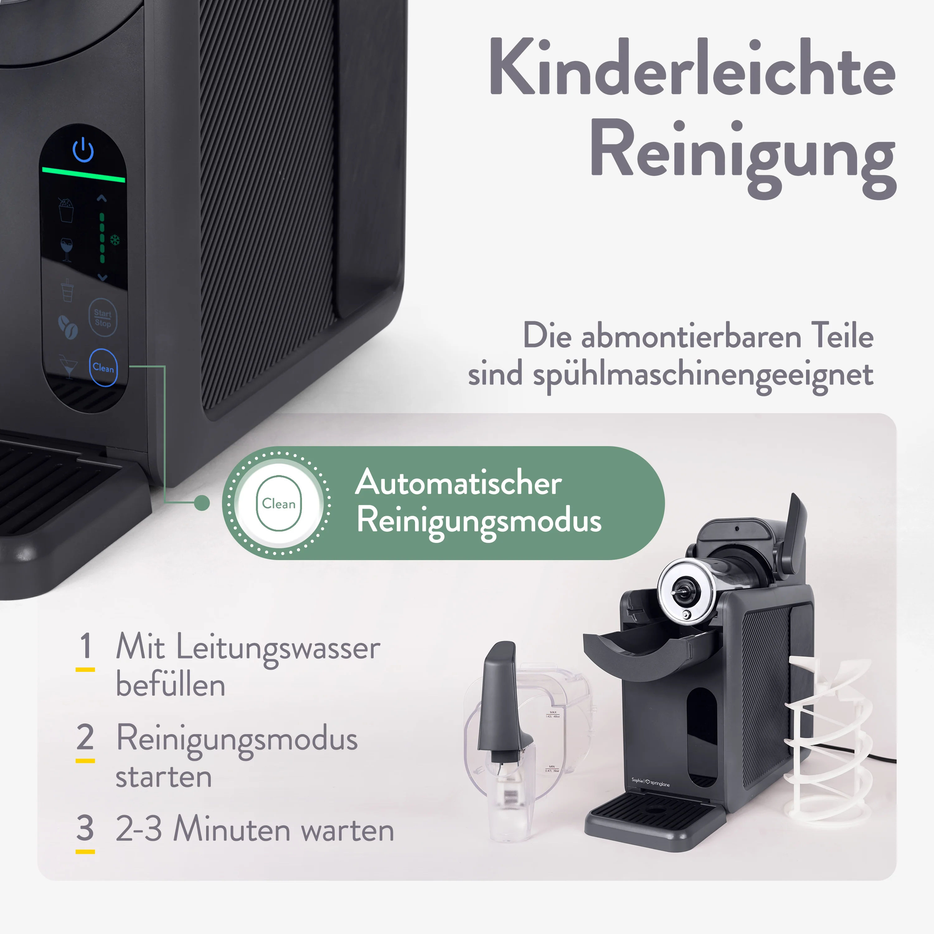 Slush-Eismaschine Sophie 2 Liter - Anthrazit oder Weiß - Image 3
