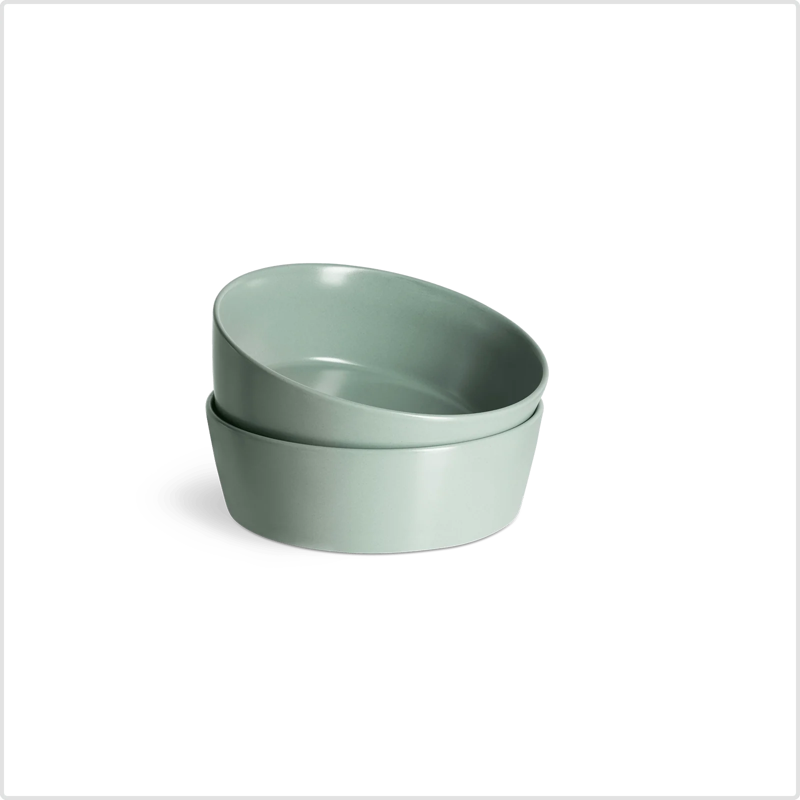 Sweet Scandi 2er-Sets Suppenteller aus New Bone Keramik matt - Weiß, Anthrazit oder Mint - Image 6